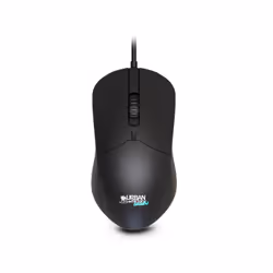 Urban Factory GWM01UF, Ambidestro, Ottico, USB tipo A, 1200 DPI, Nero