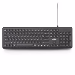 Urban Factory GWK01UF tastiera Universale USB AZERTY Nero - Vista aggiuntiva 3