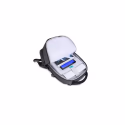 Urban Factory HTE14UF zaino Zaino da viaggio Nero, Grigio Poliestere, Polietilene tereftalato riciclato (rPET) - Vista aggiuntiva 7