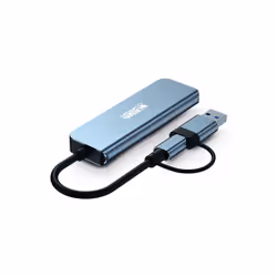 Urban Factory MHC35UF replicatore di porte e docking station per laptop Cablato USB 3.2 Gen 1 (3.1 Gen 1) Type-A Grigio