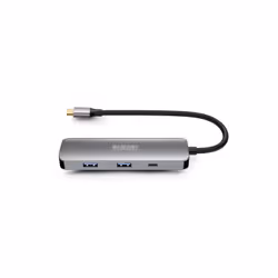Urban Factory MHC40UF replicatore di porte e docking station per laptop Cablato USB 3.2 Gen 1 (3.1 Gen 1) Type-C Grigio - Vista aggiuntiva 3
