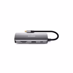 Urban Factory MHC50UF replicatore di porte e docking station per laptop Cablato USB 3.2 Gen 1 (3.1 Gen 1) Type-C Grigio - Vista aggiuntiva 5