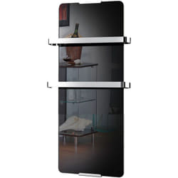 Scaldasalviette elettrico nero 600w - 176 Chemin'arte