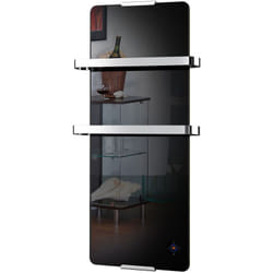 Portasalviette elettrico nero 900w - 210 Chemin'arte