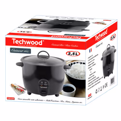 Techwood TCR-259 cuoci riso 2,5 L 850 W Nero