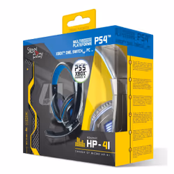 Steelplay HP41 Auricolare Cablato A Padiglione Gaming Nero, Blu - Vista aggiuntiva 5