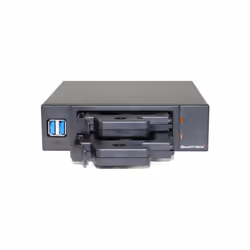 Smartteck SMT-B54131 pannello drive bay Nero - Vista aggiuntiva 2