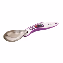 Little Balance Spoon Digit, 300 g, 0,1 g, Acciaio inox, Viola, Bianco, LCD, g, ml, Batteria
