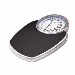 Little Balance Pro M160, Bilancia pesapersone meccanica, 160 kg, 1 kg, Nero, kg, Analogico