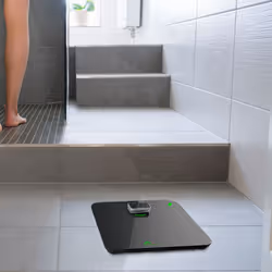 Little Balance Kinetic Premium Quadrato Nero Bilancia pesapersone elettronica