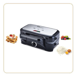 Little Balance Speed'n Mixt tostiera 1200 W Nero, Argento