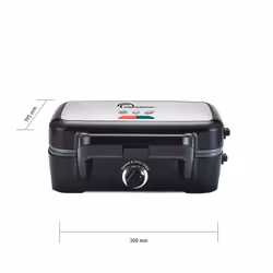 Little Balance Speed'n Mixt tostiera 1200 W Nero, Argento - Vista aggiuntiva 4