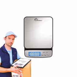 Codamex PESE LETTRES ET COLIS ELECTRONIQUE 30KG/1G - LBO8370 bilancia pesalettere Bilancia postale elettronica Alluminio - Vista aggiuntiva 4