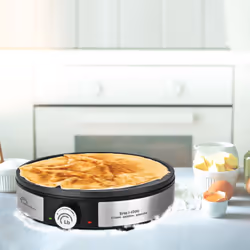 Little Balance Maxi-crêpes trio crepiera 1 crepe 1200 W Nero, Acciaio inox - Vista aggiuntiva 4