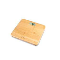 Little Balance My bambou Quadrato Legno Bilancia pesapersone elettronica