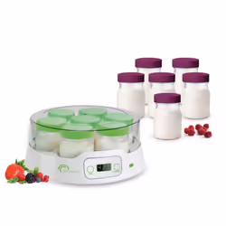 Little Balance Yogurt 7 Digital, 12 W, 1,33 L, Verde, Bianco