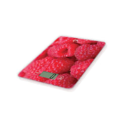 Little Balance Slim Raspberry Rosso Superficie piana Rettangolo Bilancia da cucina elettronica