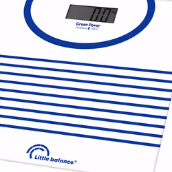 Little Balance 8655 bilance pesapersone Quadrato Blu, Bianco Bilancia pesapersone elettronica - Vista aggiuntiva 5