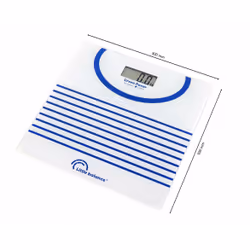 Little Balance 8655 bilance pesapersone Quadrato Blu, Bianco Bilancia pesapersone elettronica - Vista aggiuntiva 6