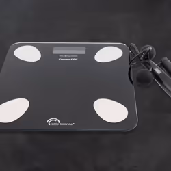 Little Balance 8685 bilance pesapersone Quadrato Nero Bilancia pesapersone elettronica