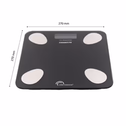 Little Balance 8685 bilance pesapersone Quadrato Nero Bilancia pesapersone elettronica - Vista aggiuntiva 5