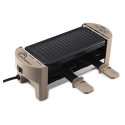 Little Balance 8693 griglia per raclette 2 persona(e) 320 W Nero, Marrone