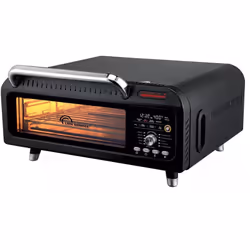 Forno per pizza Pizza Revolution'Air 8733 da 2000 W 54 cm di Little BalanceRiproduce la cottura del forno in mattoni per pizz ...