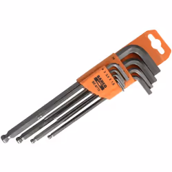 Descrizione WRENCH WRENCH Contenuto della confezione Il set di chiavi esagonali BAH9770 BE-9770 contiene quanto segue: 1 chia ...