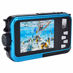 AgfaPhoto WP8000 fotocamera digitale 1/3" Fotocamera compatta 24 MP CMOS Blu - Vista aggiuntiva 5