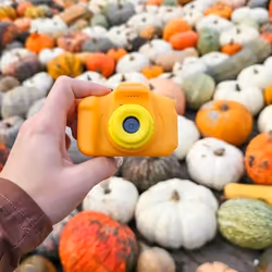 AgfaPhoto Compact Realikids Cam Mini Fotocamera compatta 12 MP CMOS Arancione, Giallo - Vista aggiuntiva 5