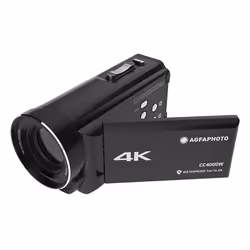 AgfaPhoto CC4000W videocamera Videocamera palmare 24 MP 4K Ultra HD Nero - Vista aggiuntiva 5