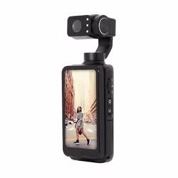 AgfaPhoto MCX3 fotocamera a sospensione cardanica 4K Ultra HD 8 MP Wi-Fi Nero