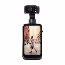 AgfaPhoto MCX3 fotocamera a sospensione cardanica 4K Ultra HD 8 MP Wi-Fi Nero