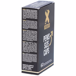Capsule "Penis Size Caps" | XPOWER 60 pz morbide