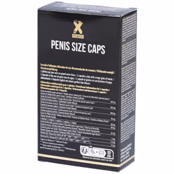 Capsule "Penis Size Caps" | XPOWER 60 pz morbide