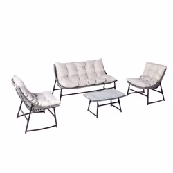 Concept Usine Guahana set mobili da esterno Grigio - Vista aggiuntiva 2