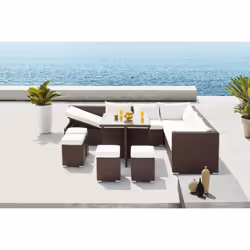 Concept Usine Samoa, Marrone, Bianco, 1 pz