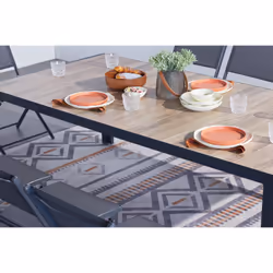Concept Usine Lagos set mobili da esterno Grigio