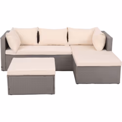 Immergiti nella raffinatezza dell'outdoor con i mobili da giardino in resina intrecciata Lecci, una perfetta fusione di stile ...