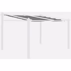 Se volete rinnovare la tela del tetto della vostra pergola o semplicemente cambiarne il colore, questa tela si adatta perfett ...