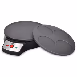 Techwood TCP-217, 4 crepe, Nero, Pulsanti, 1000 W, 220 - 240 V, 50 - 60 Hz