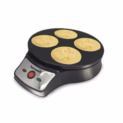 Techwood TCP-217 crepiera 4 crepe 1000 W Nero