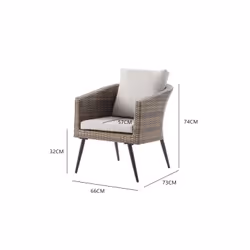 Concept Usine Tibouta set mobili da esterno Beige - Vista aggiuntiva 8