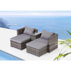 Concept Usine Moana set mobili da esterno Grigio