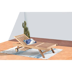 Concept Usine Tamana sedia a sdraio Legno