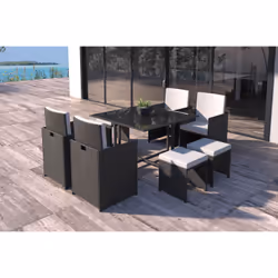 Concept Usine Florida, Nero, Bianco, Resina, 1 pz, 23,5 kg