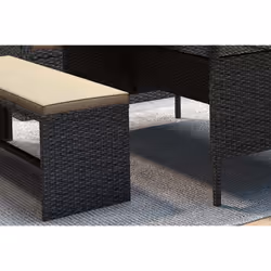 Concept Usine Moorea set mobili da esterno Grigio, Ecru - Vista aggiuntiva 4