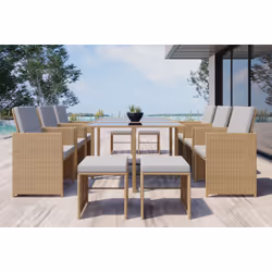 Concept Usine Florida, Naturale, Grigio, Resina, 1 pz, 26,5 kg