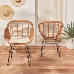 sweeek Wondama set mobili da esterno Beige, Nero, Legno - Vista aggiuntiva 7