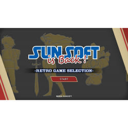 Red Art Games Sunsoft is Back! Retro Game Selection